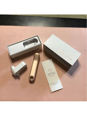 NEW JeNu Plus Gold & White Ultrasonic Infuser